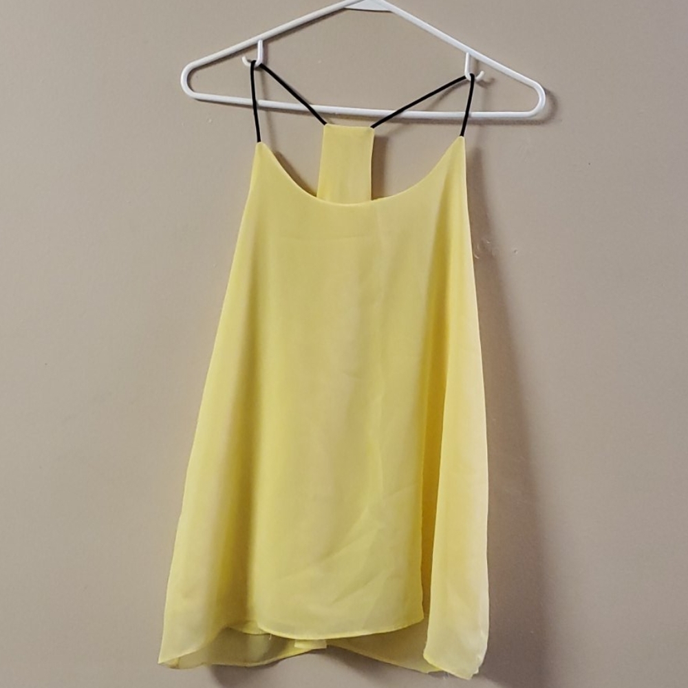 Yellow tank